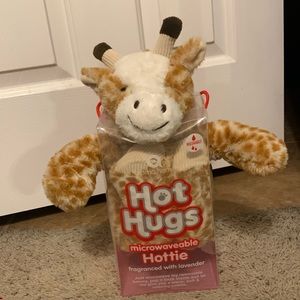 Microwaveable heated plush infused with lavender